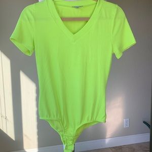 NWOT White Birch neon Summer bodysuit size S —never worn